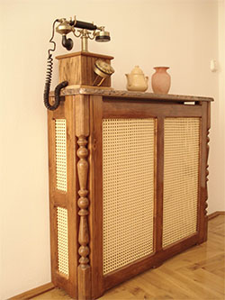 Radiátor panel takarása asztalos3